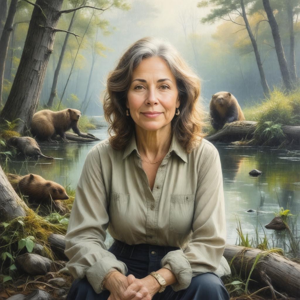 AI-created image of Leila Philip