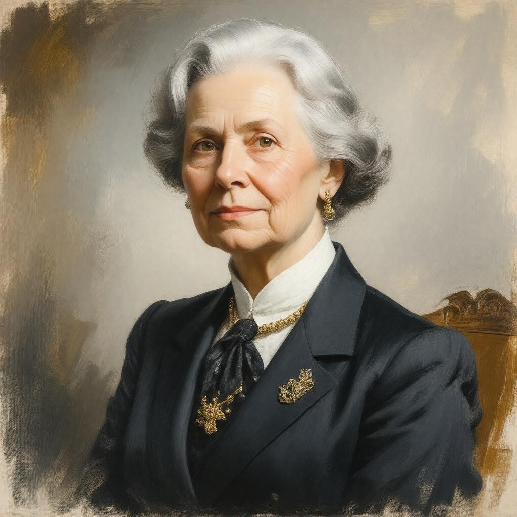 AI-created image of Leila Stahl Buffett