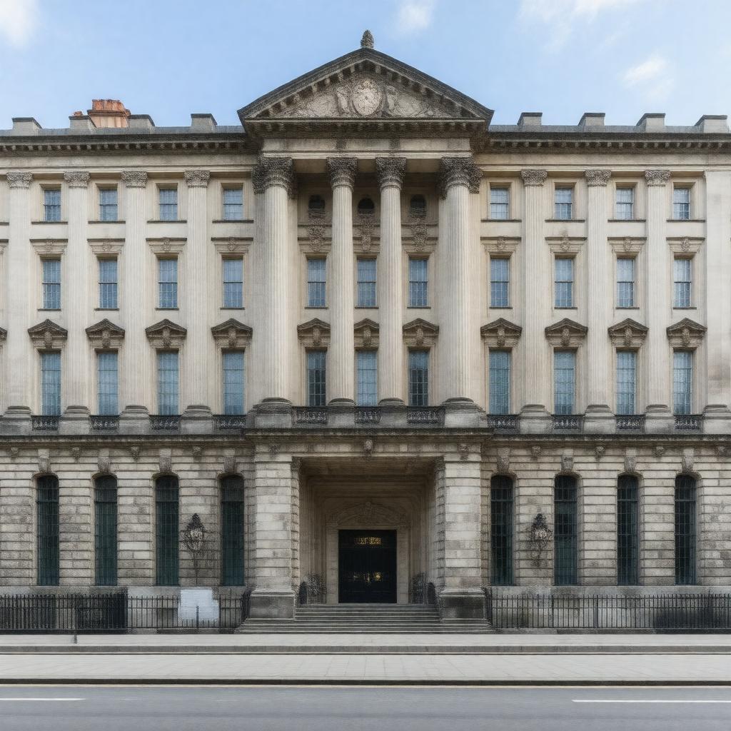 AI-created image of Leinster House