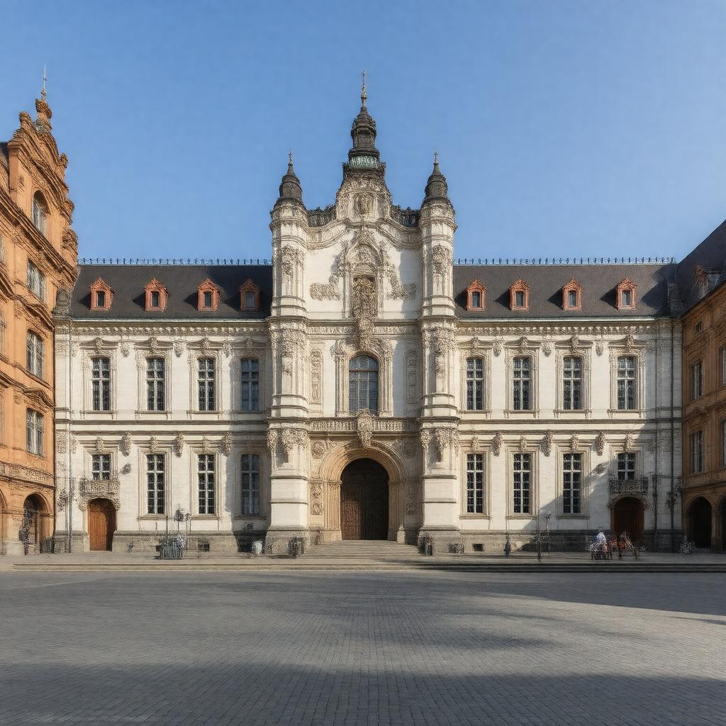 AI-created image of Leipzig University