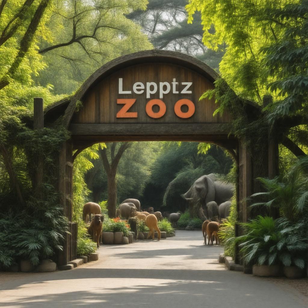 AI-created image of Leipzig Zoo