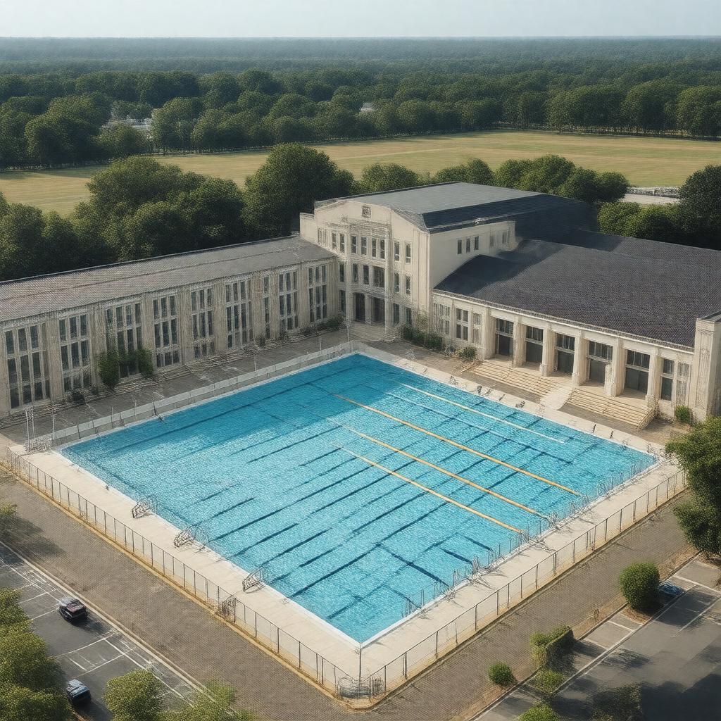 Click to view larger image AI-created image of Lejeune Hall