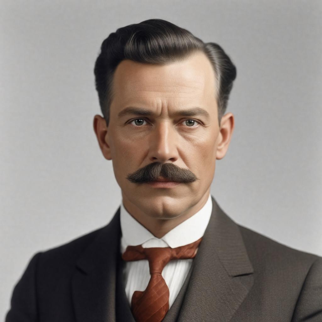 AI-created image of Leland Stanford Robson
