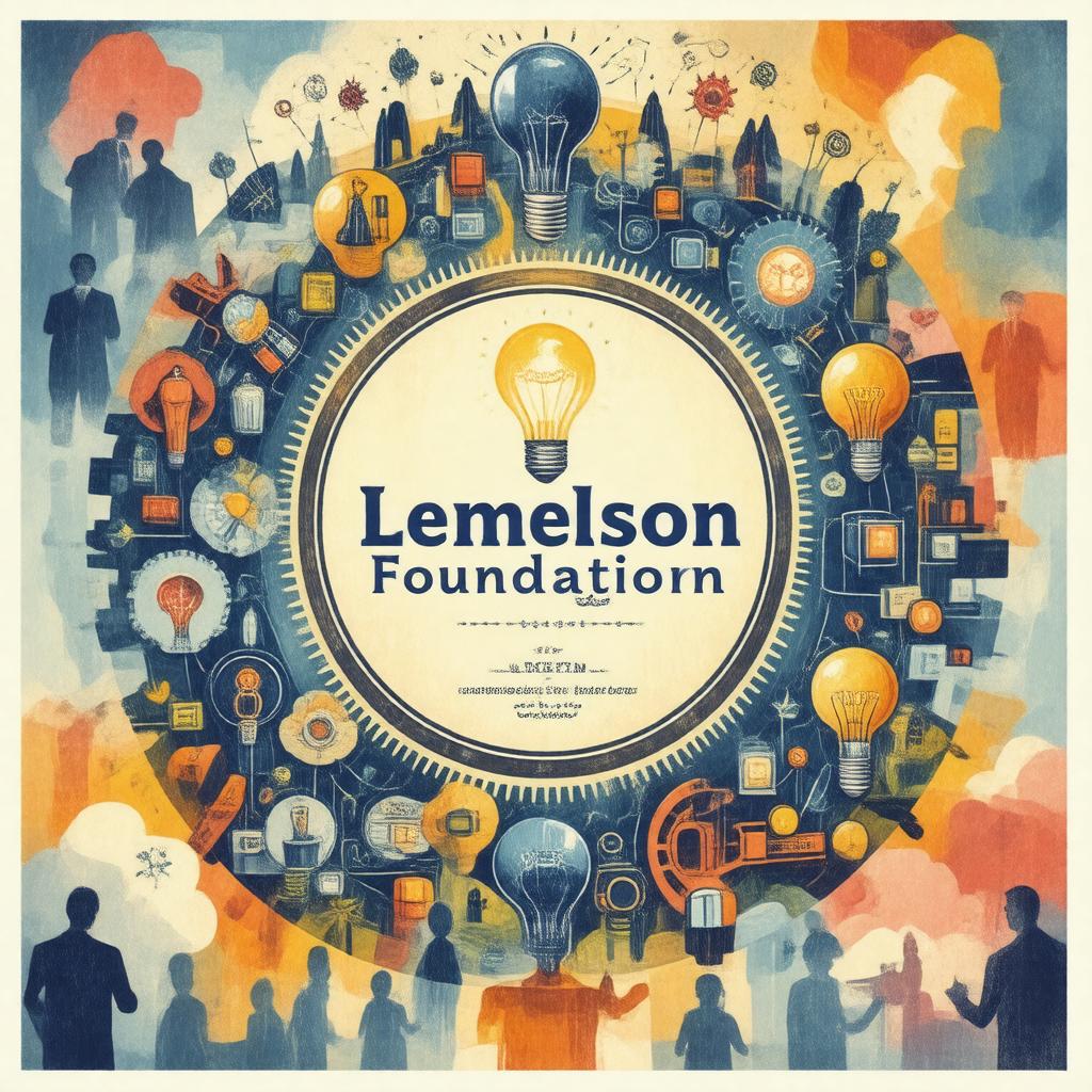 Click to view larger image AI-created image of Lemelson Foundation grants