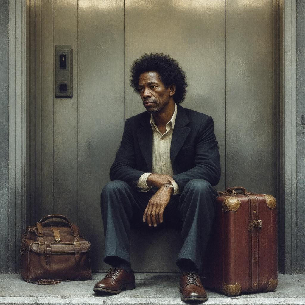 AI-created image of Lemn Sissay