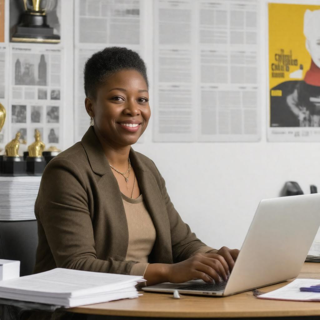 AI-created image of Lena Waithe