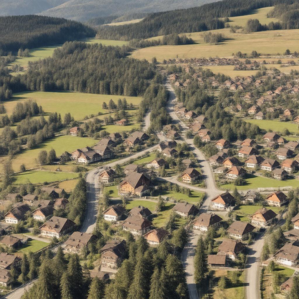 AI-created image of Lengnau, Switzerland