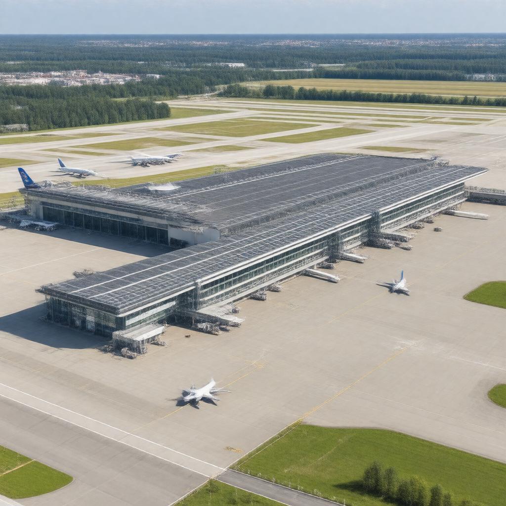 Click to view larger image AI-created image of Lennart Meri Tallinn Airport