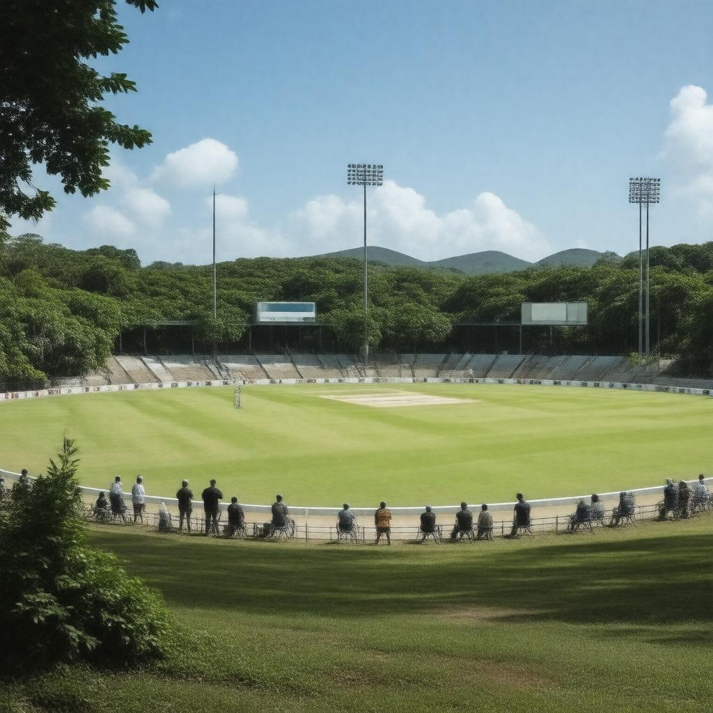 AI-created image of Lennox Field