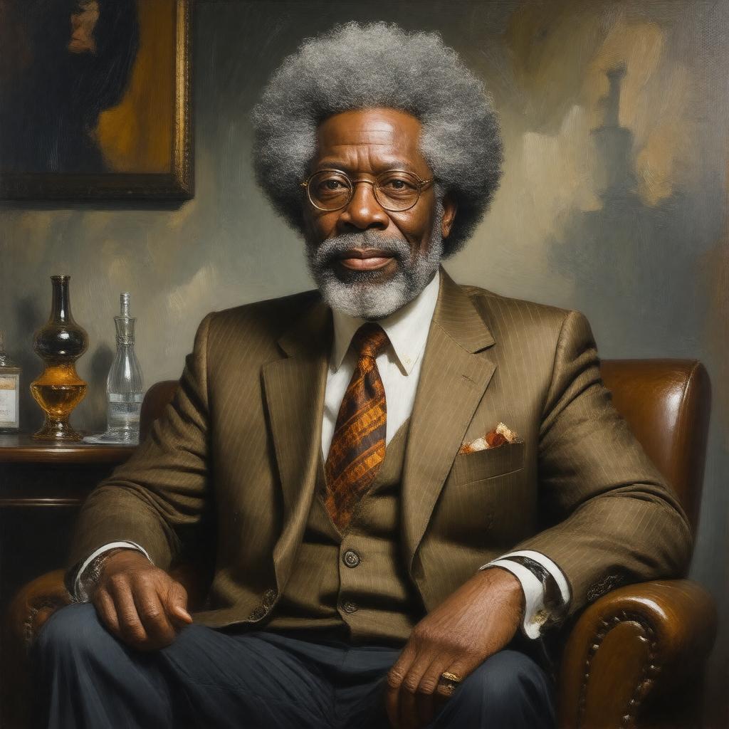 AI-created image of Lenny Henry