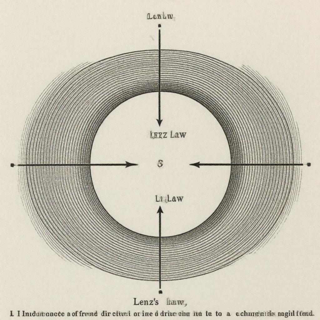 AI-created image of Lenz's law