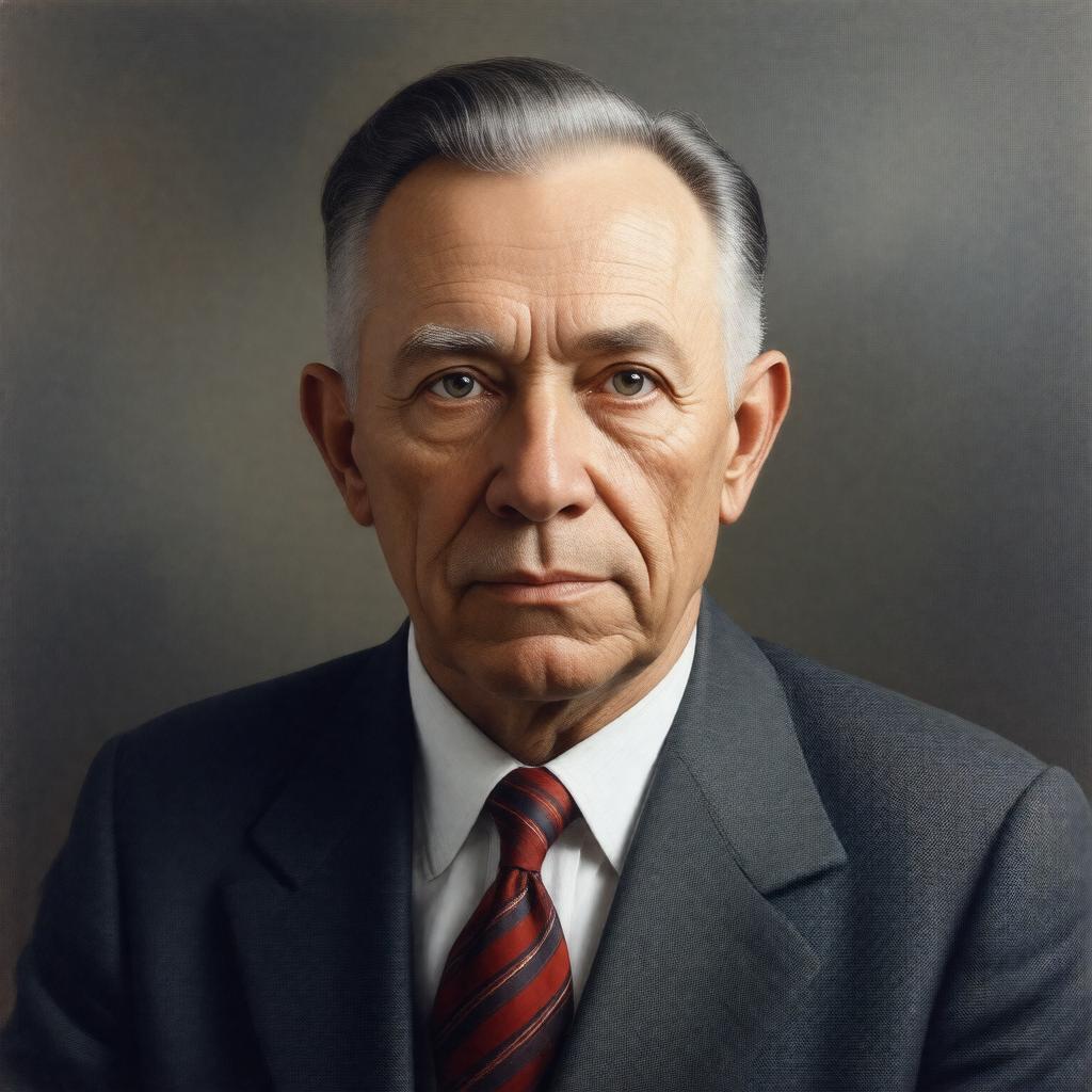 AI-created image of Leo Beranek