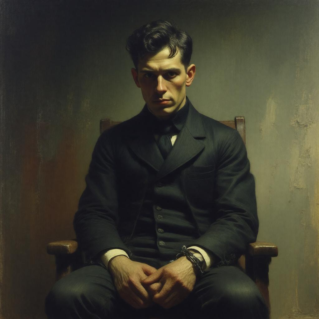 AI-created image of Leon Czolgosz