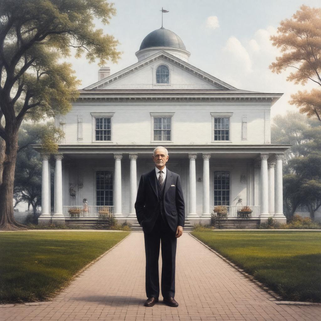 AI-created image of Leon E. Dessez