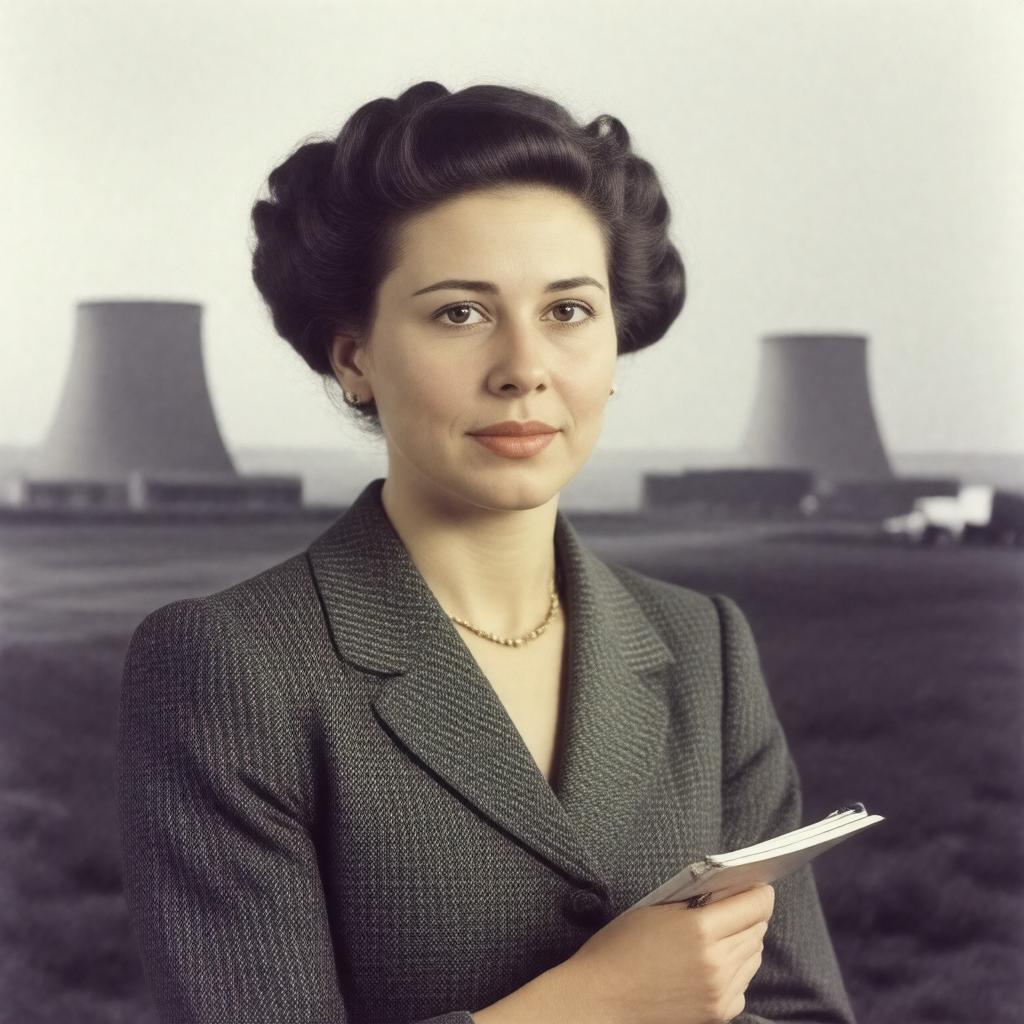 AI-created image of Leona Harriet Woods