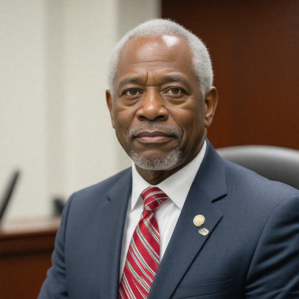 AI-created image of Leonard M. Baynes