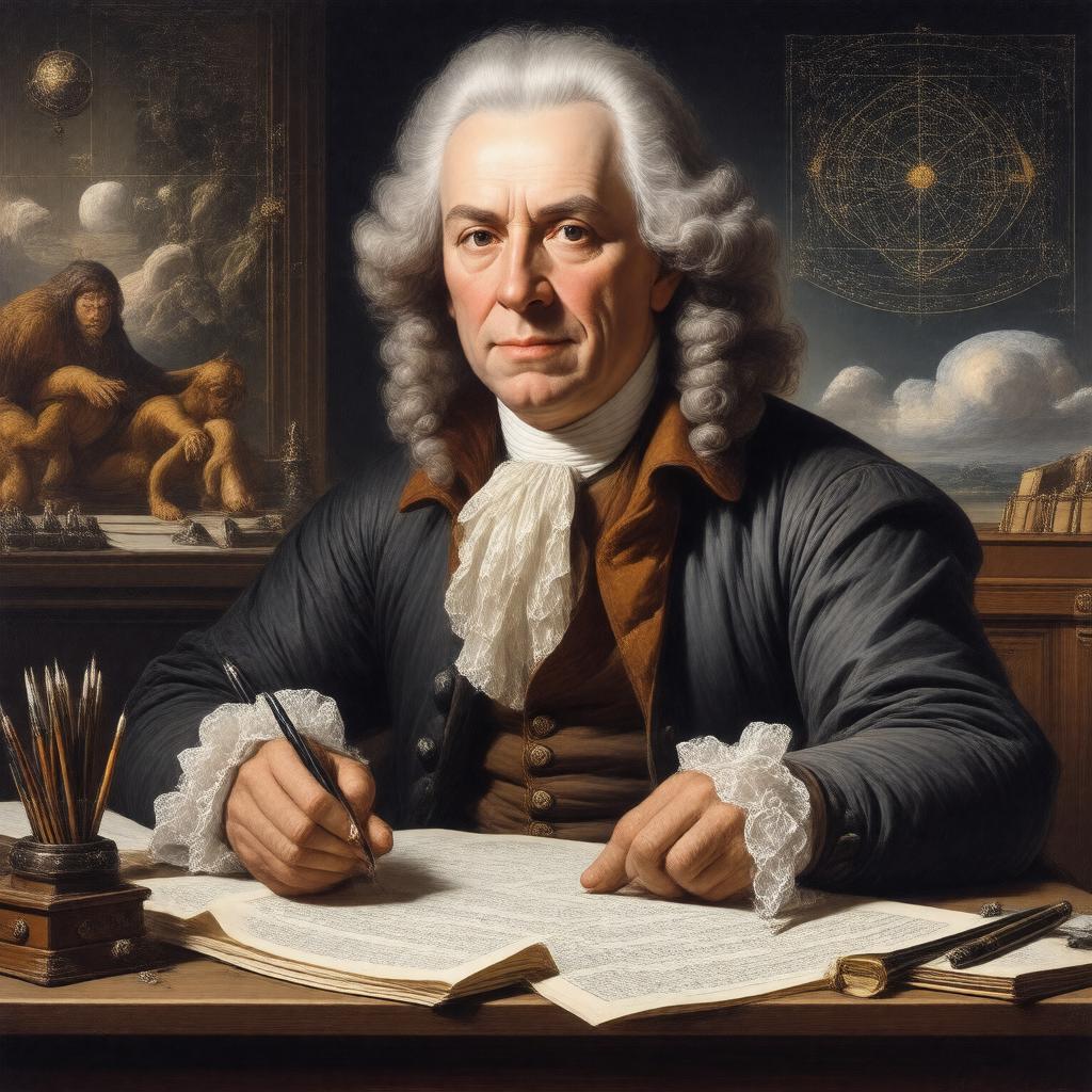 AI-created image of Leonhard Euler