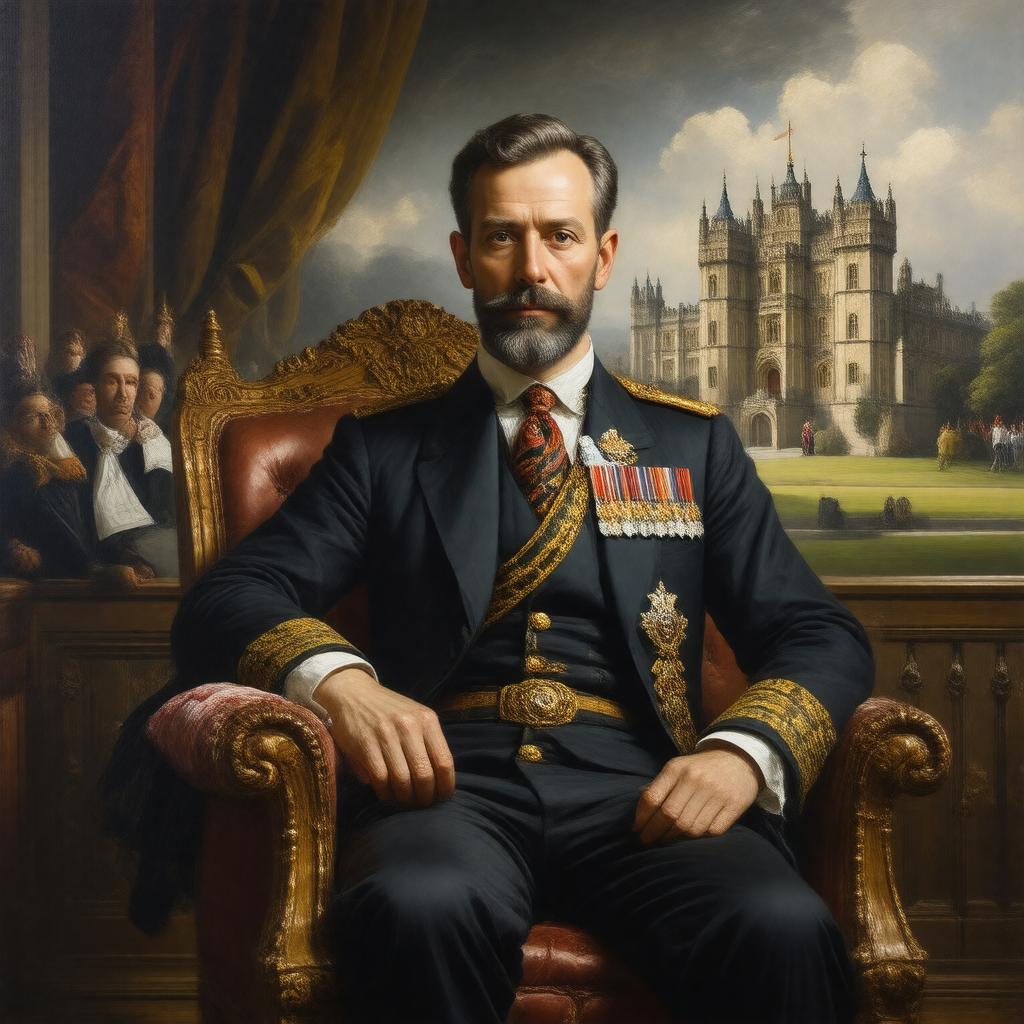 Click to view larger image AI-created image of Leopold George Duncan Albert