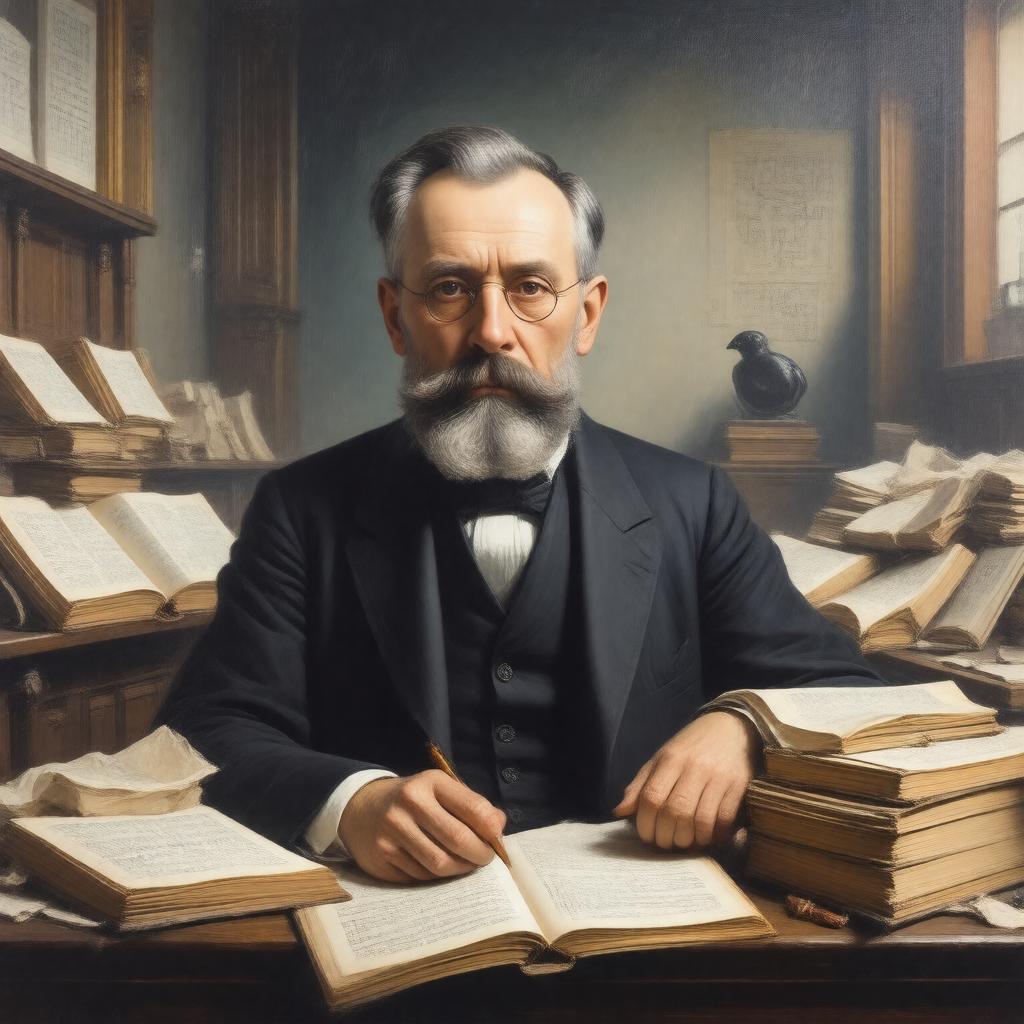 AI-created image of Leopold Kronecker