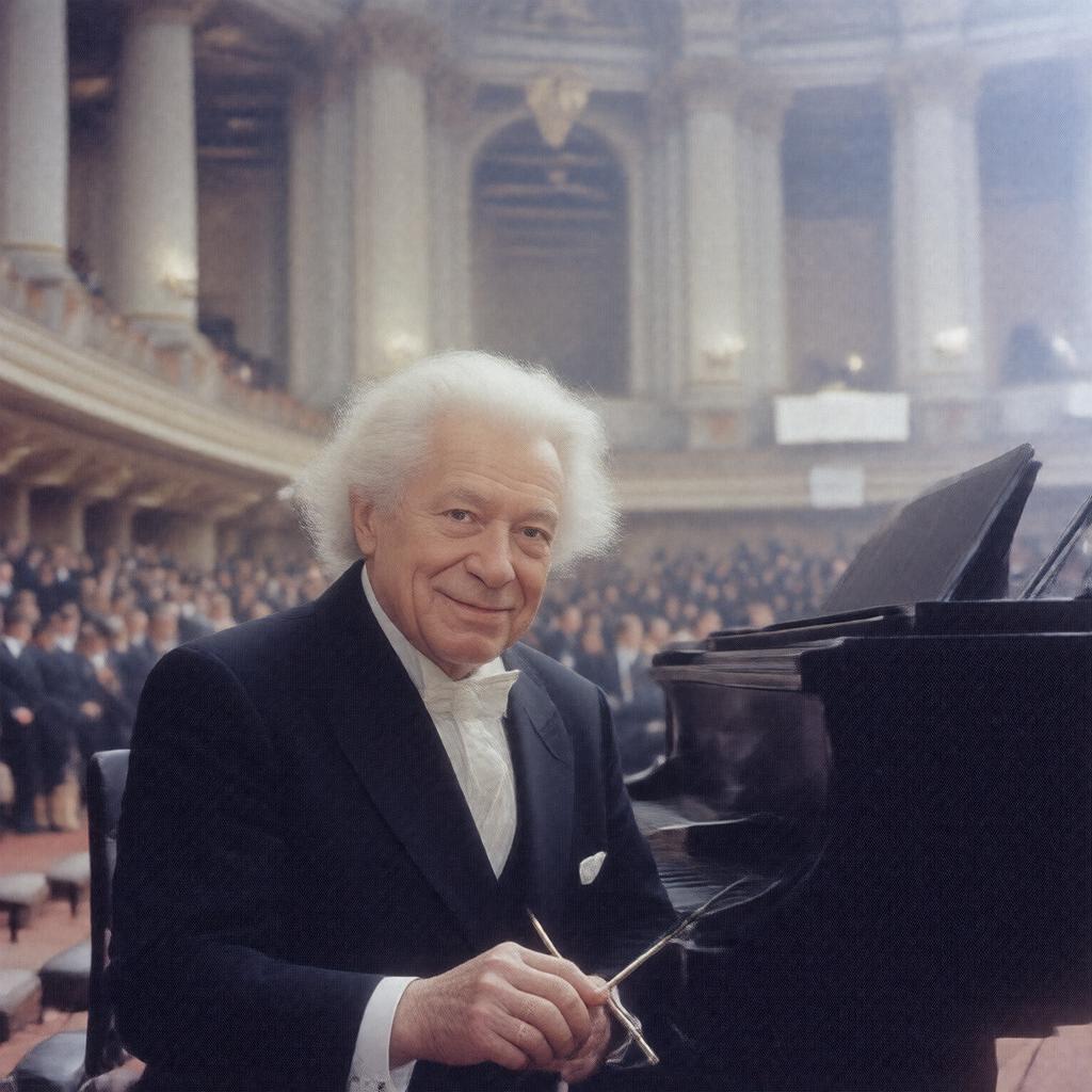 AI-created image of Leopold Stokowski