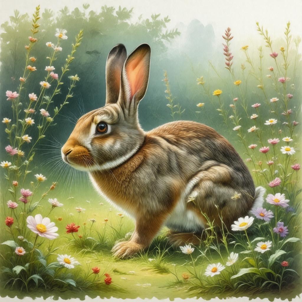 AI-created image of Leporidae