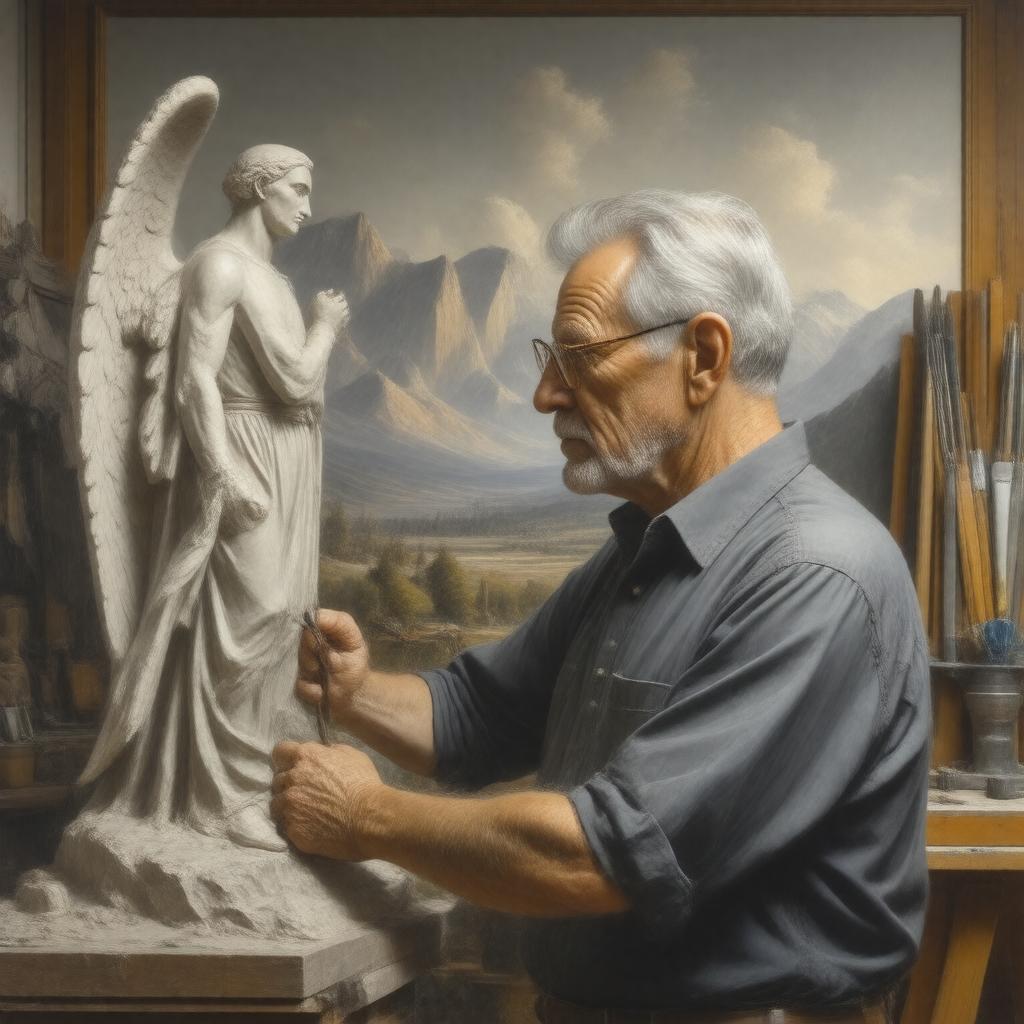 AI-created image of Leroy E. Transfield