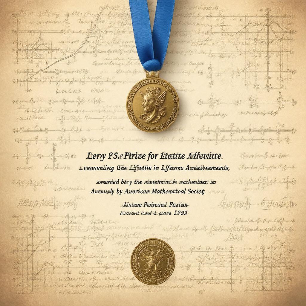 Click to view larger image AI-created image of Leroy P. Steele Prize for Lifetime Achievement