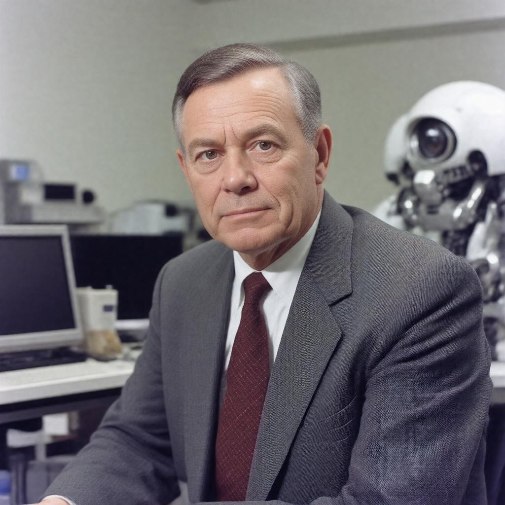 AI-created image of Les Earnest