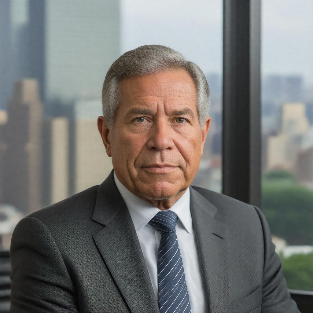 AI-created image of Les Moonves