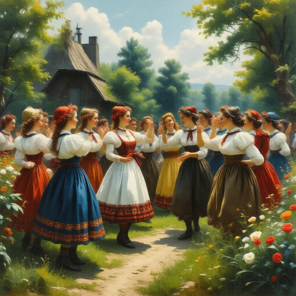 AI-created image of Les Noces