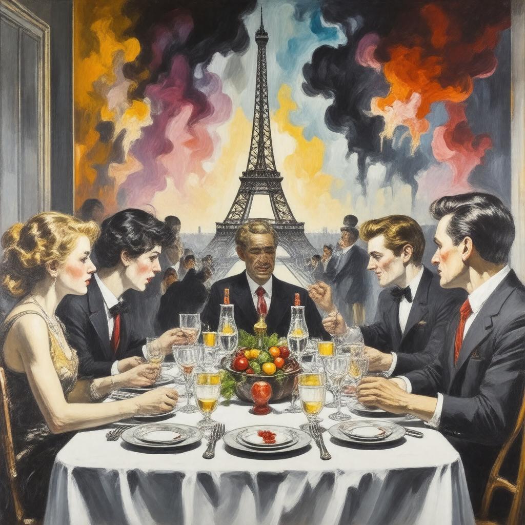 AI-created image of Les Parents Terribles