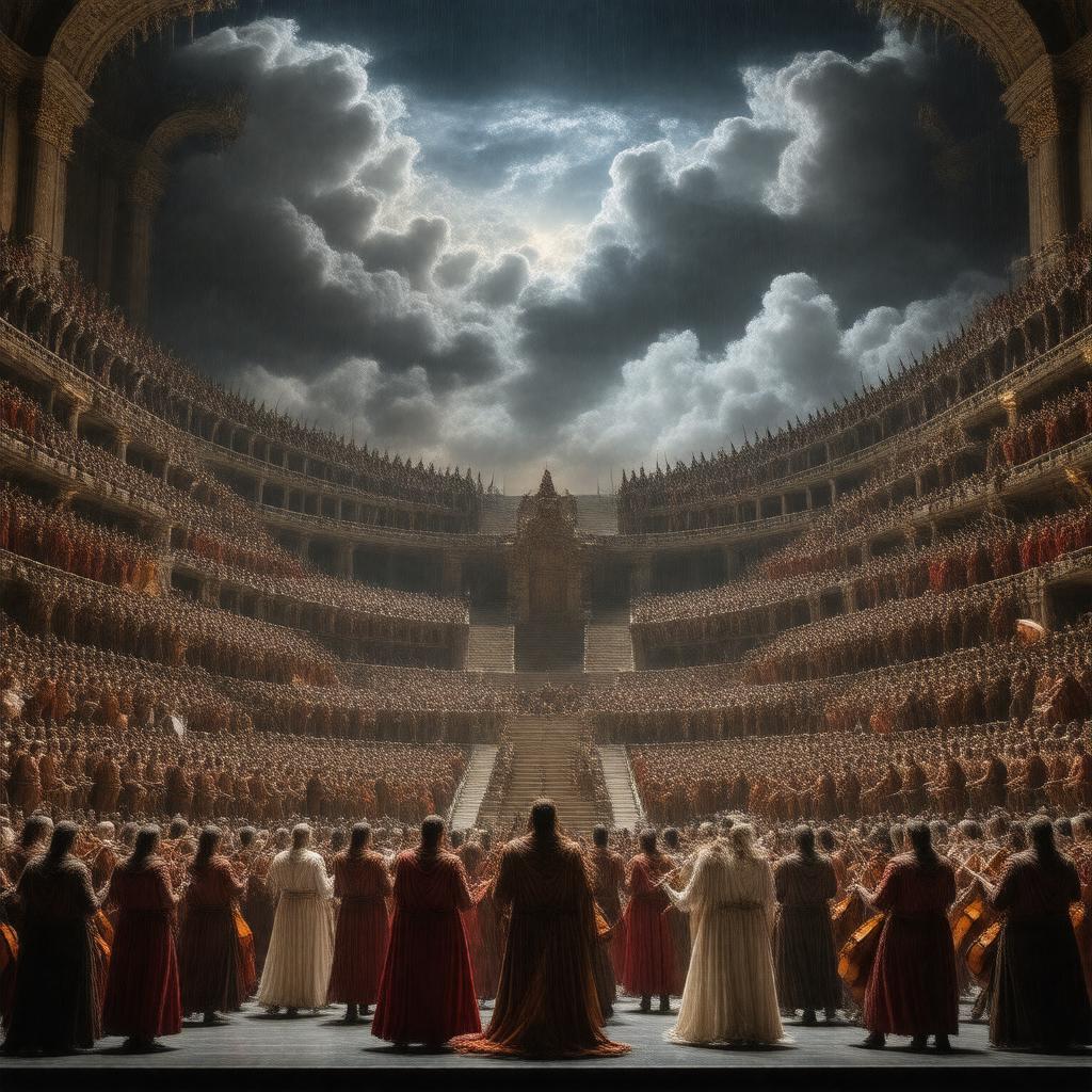 AI-created image of Les Troyens