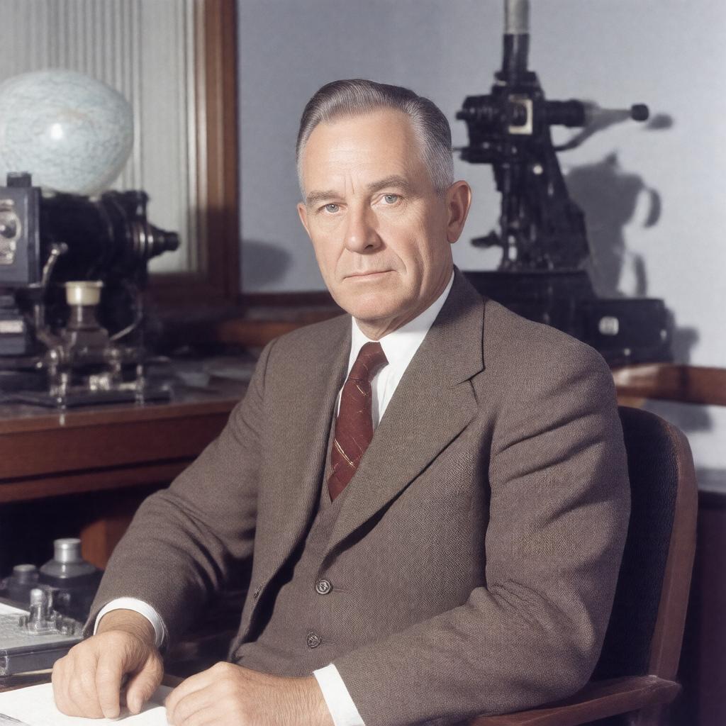 AI-created image of Leslie Comrie