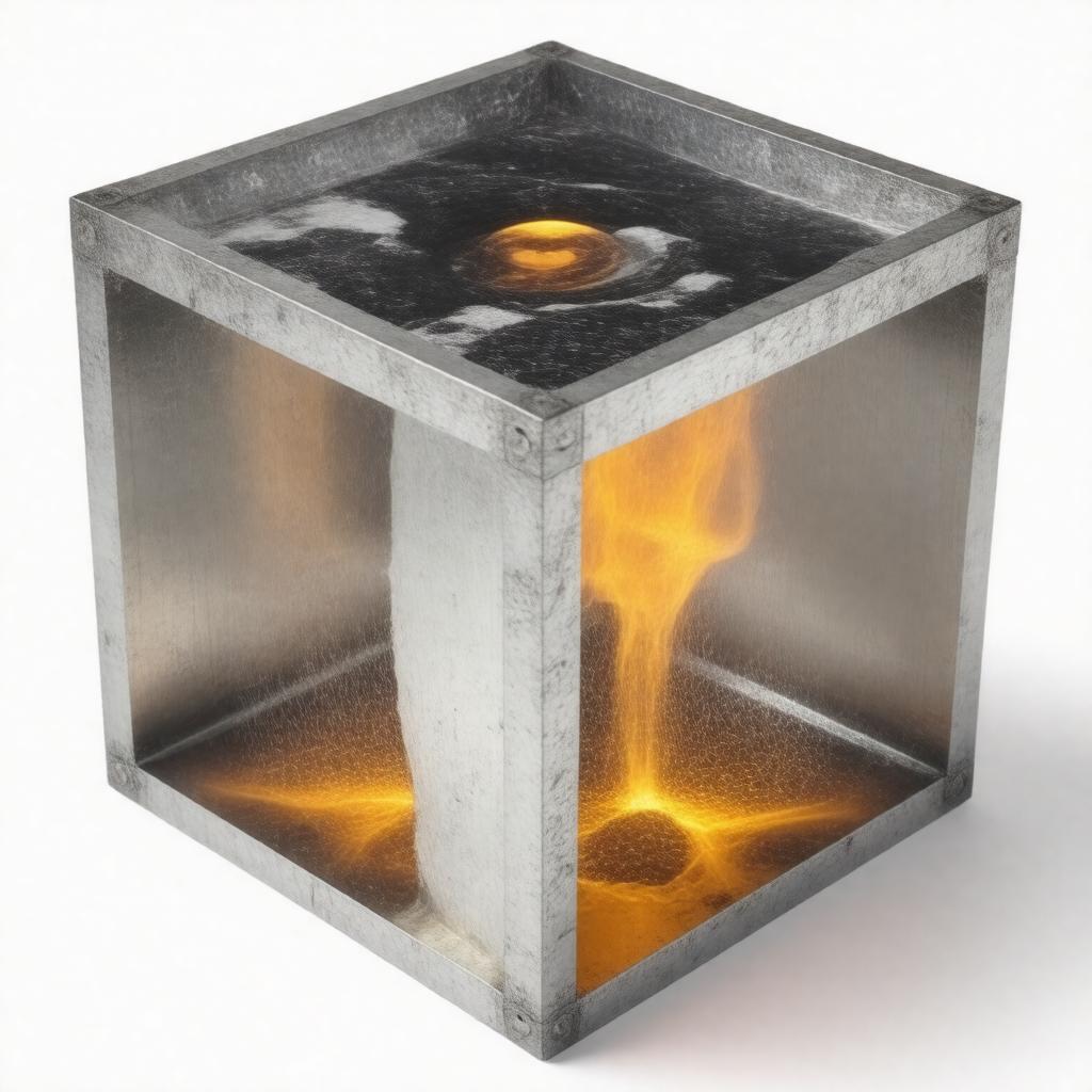 AI-created image of Leslie cube