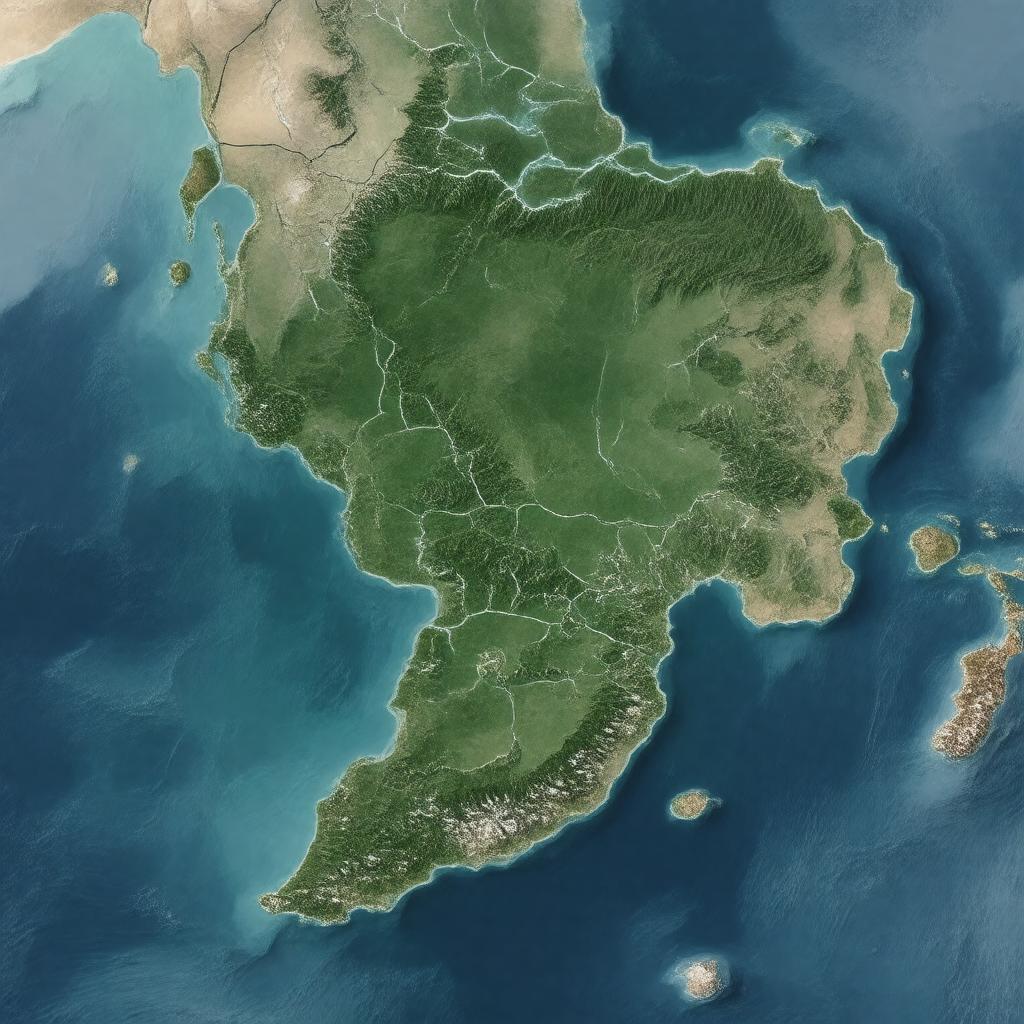 AI-created image of Lesser Sunda Islands