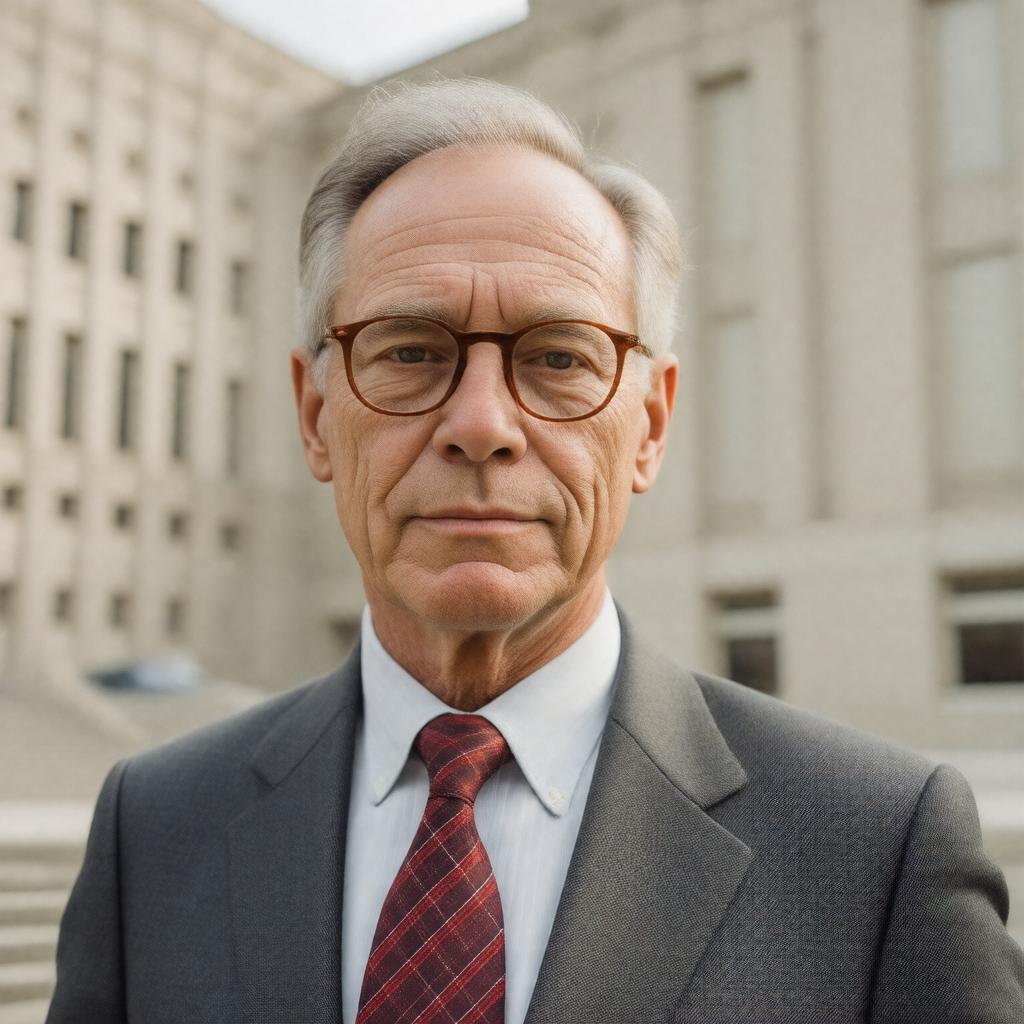 Click to view larger image AI-created image of Lester F. Eastman