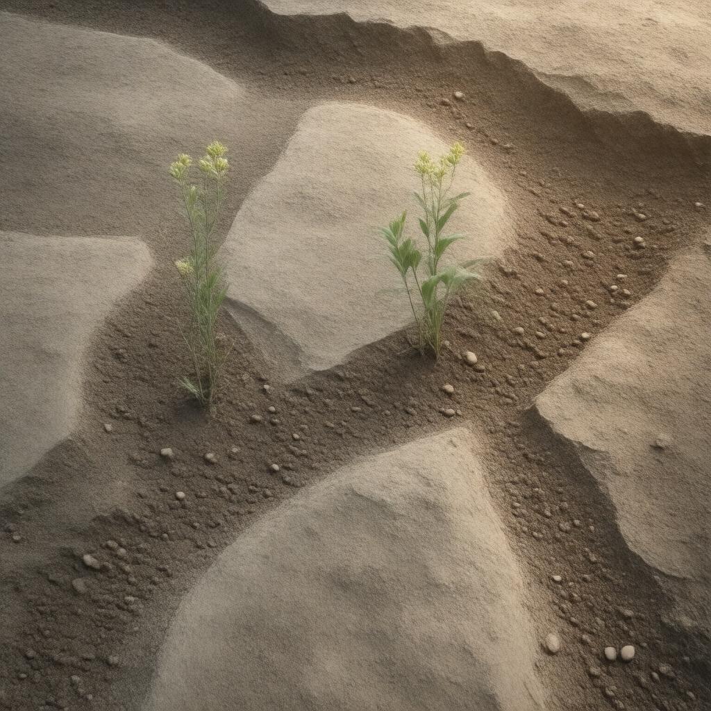 Click to view larger image AI-created image of Let the Soil Play Its Simple Part