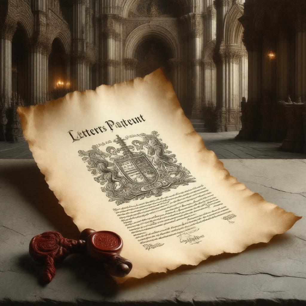 Click to view larger image AI-created image of Letters Patent