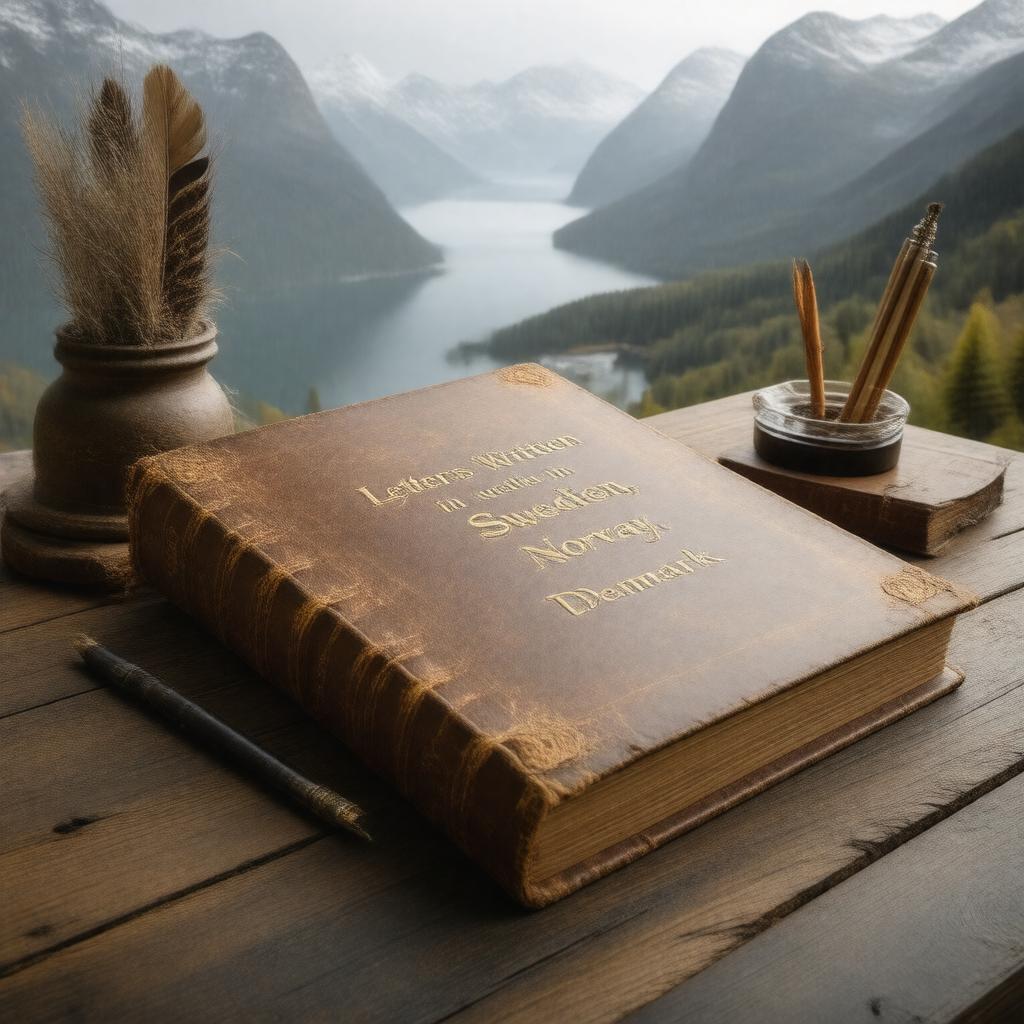 AI-created image of Letters Written in Sweden, Norway, and Denmark