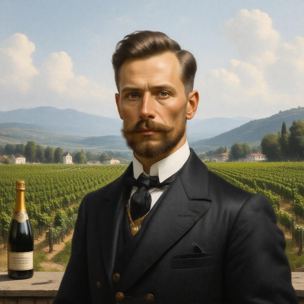 AI-created image of Lev Golitsyn