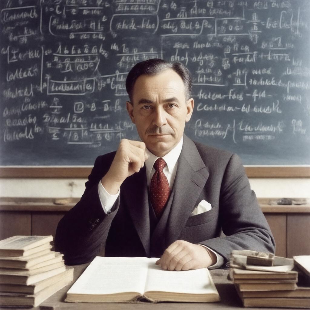 AI-created image of Lev Landau