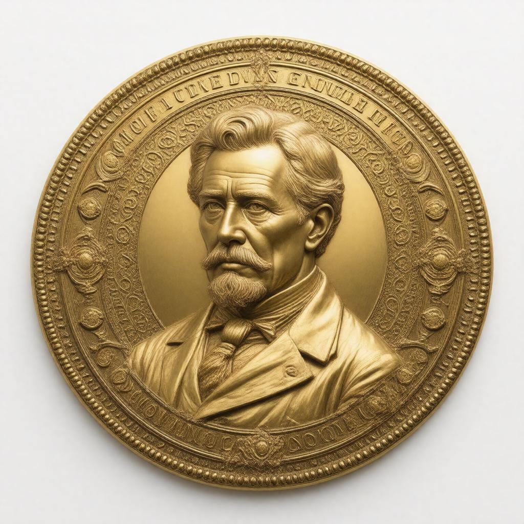 Click to view larger image AI-created image of Leverhulme Medal