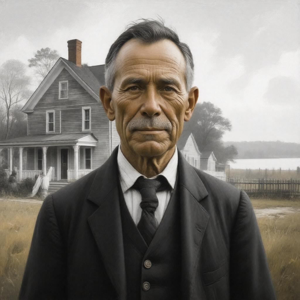 AI-created image of Levi Coffin