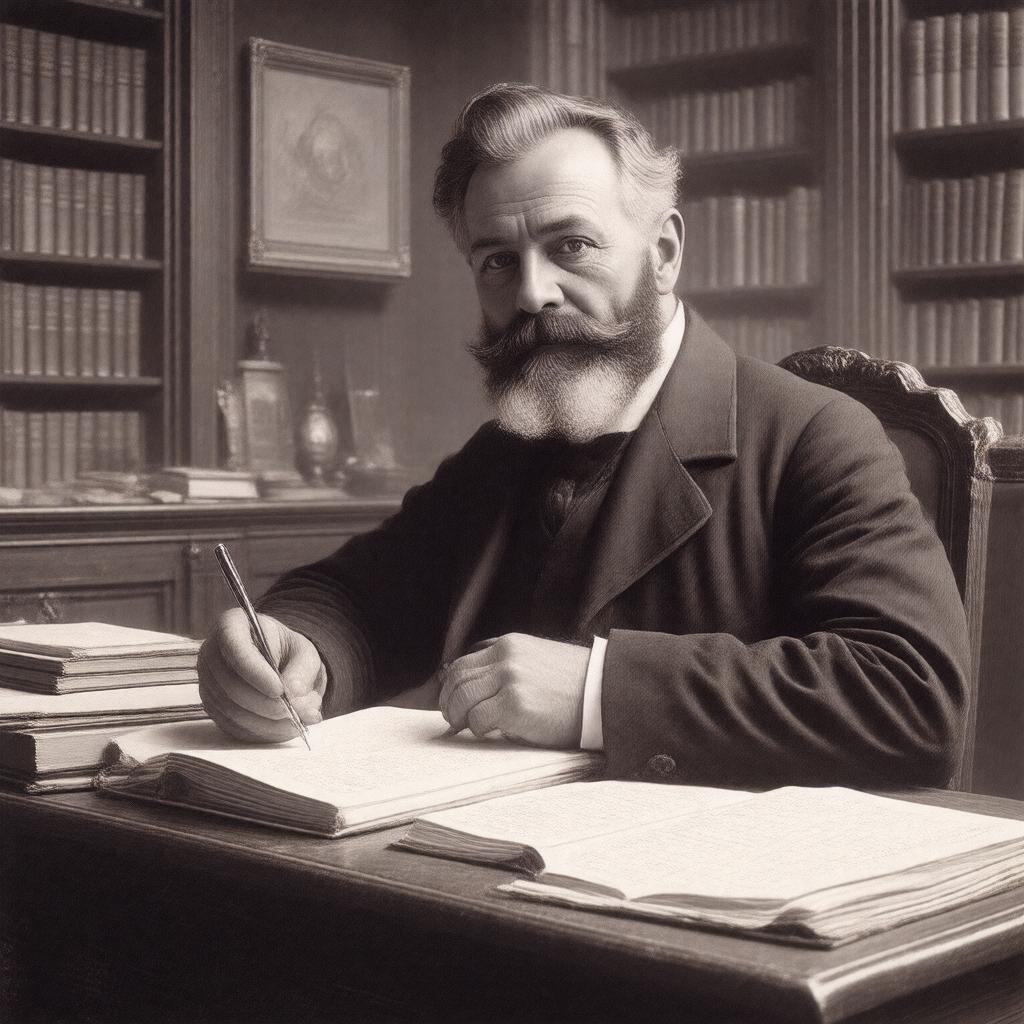 AI-created image of Levi L. Conant
