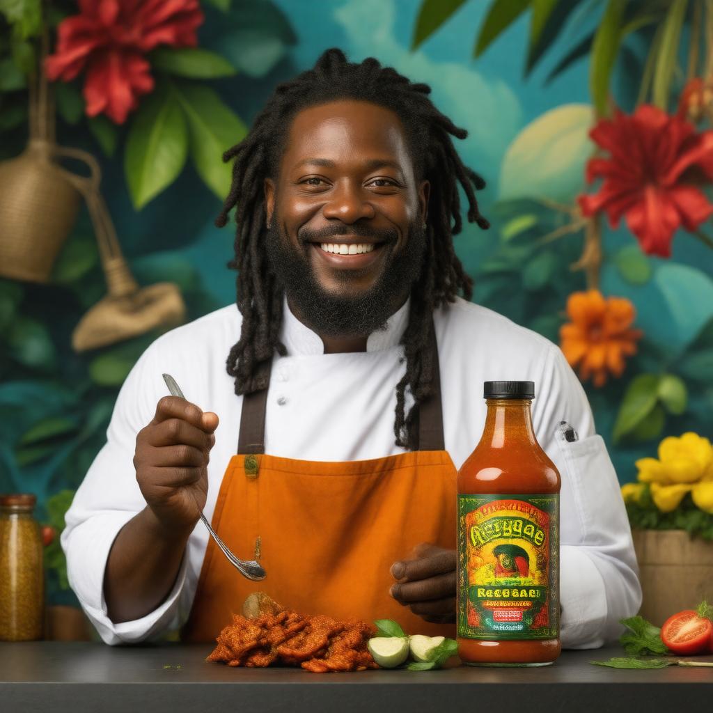 AI-created image of Levi Roots