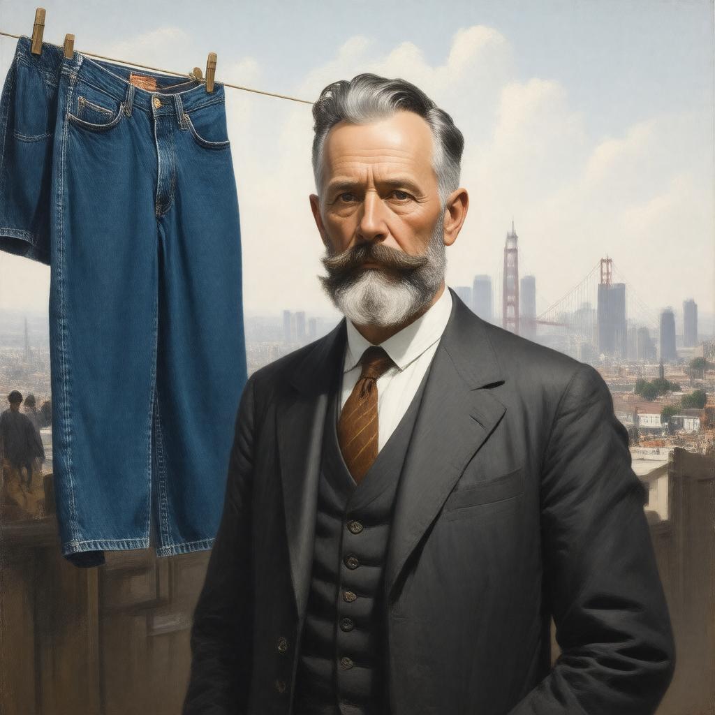 AI-created image of Levi Strauss