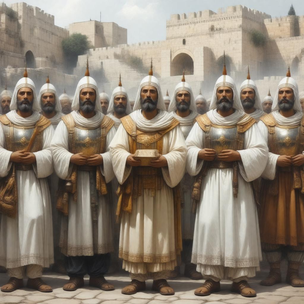 AI-created image of Levites