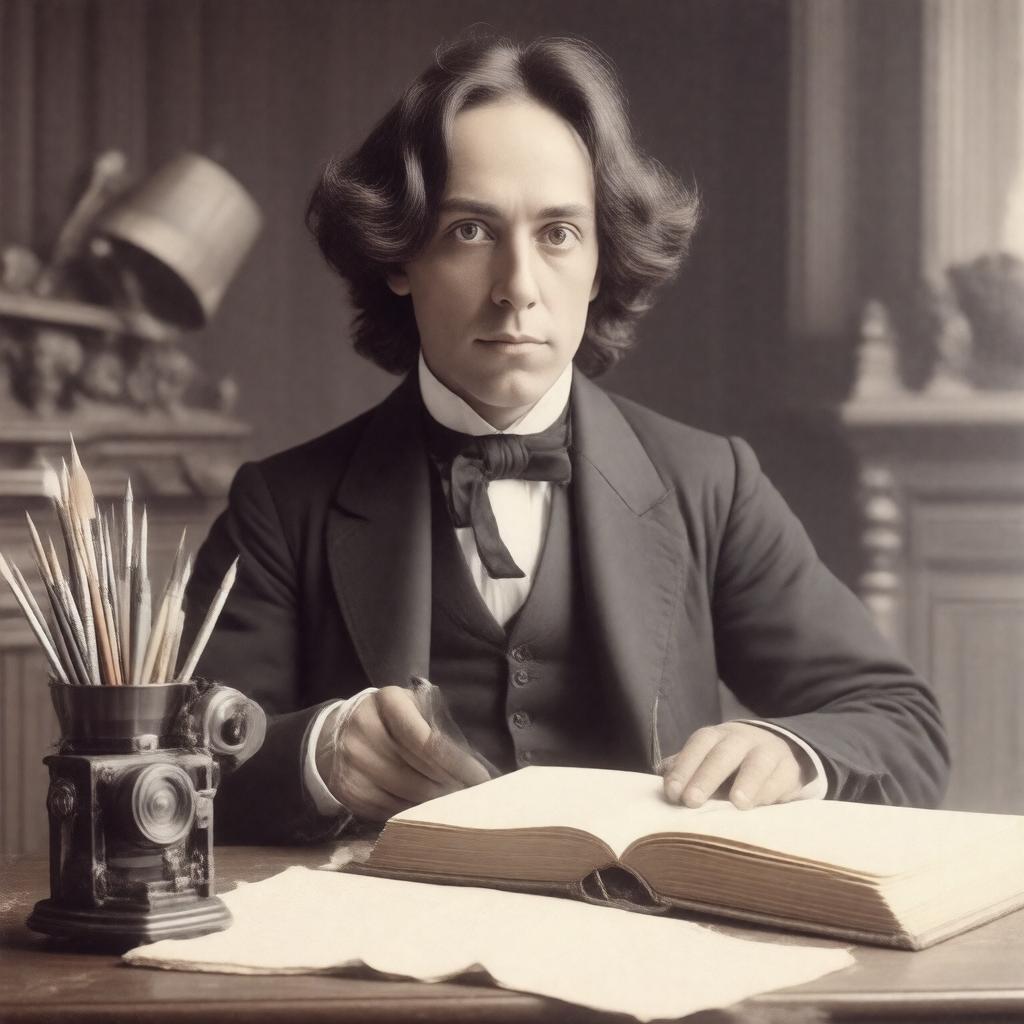 AI-created image of Lewis Carroll
