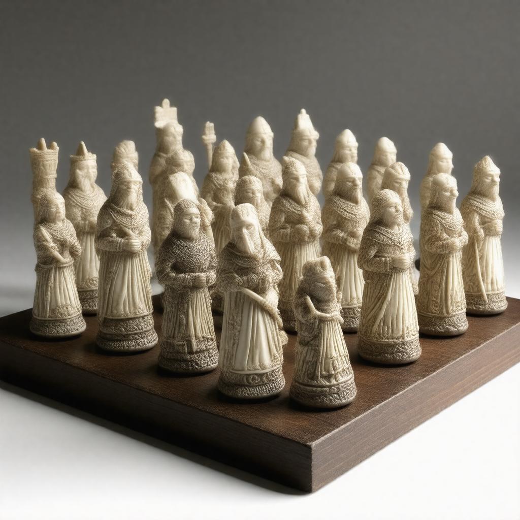 AI-created image of Lewis Chessmen