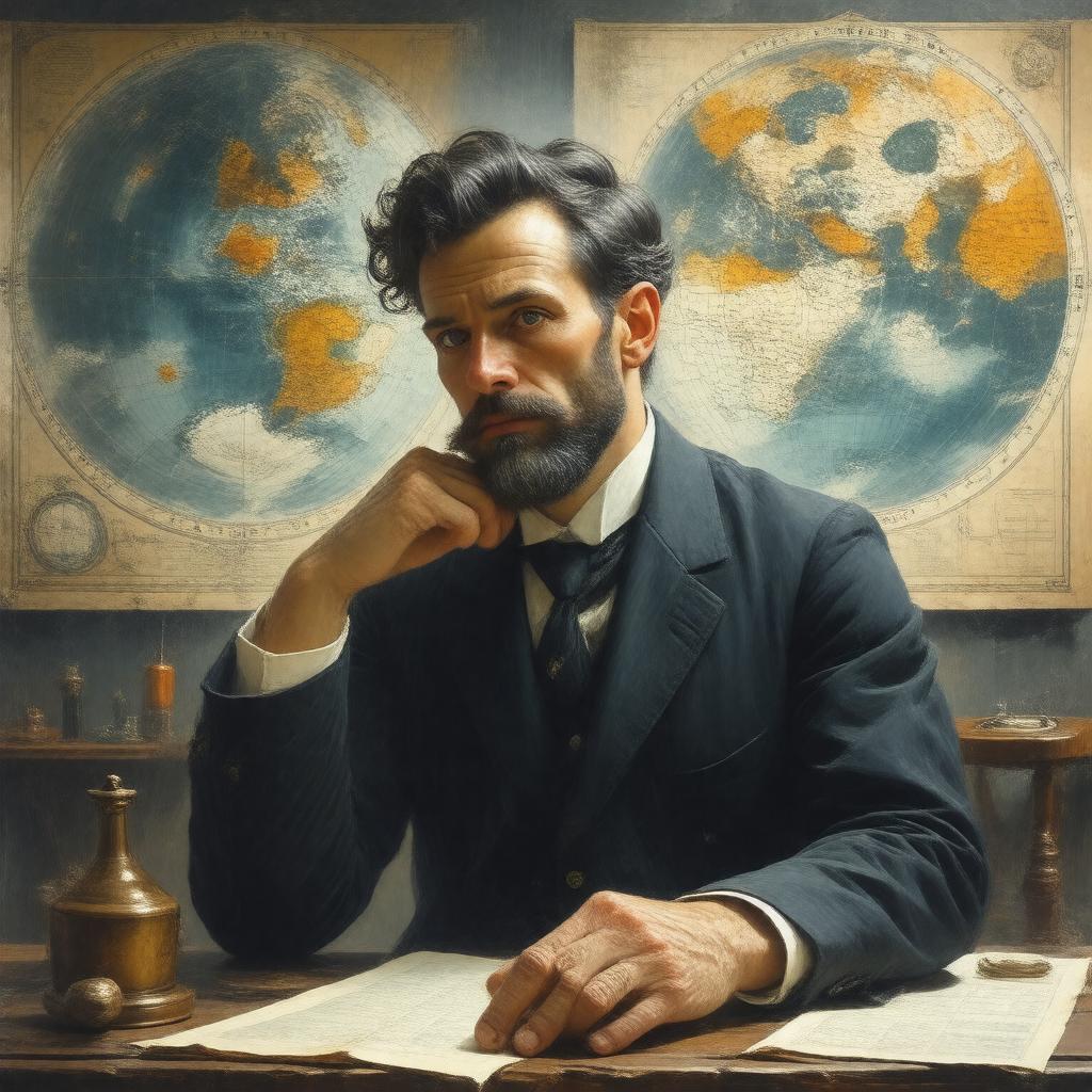 AI-created image of Lewis Finch